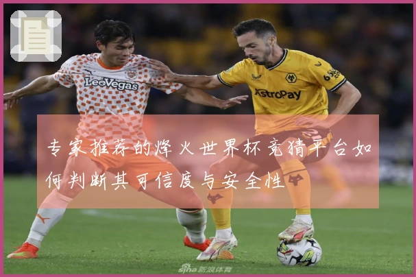 专家推荐的烽火世界杯竞猜平台如何判断其可信度与安全性