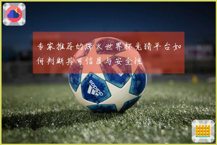 专家推荐的烽火世界杯竞猜平台如何判断其可信度与安全性