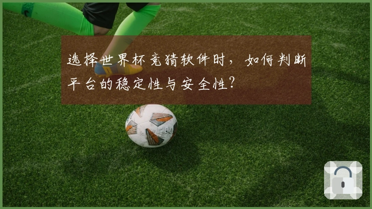 选择世界杯竞猜软件时，如何判断平台的稳定性与安全性？